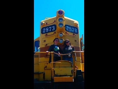 Operating A GP-9 Diesel Locomotive.