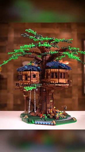 40K views · 2K reactions | We transformed the LEGO Tree House set into a fantastic Forest Guardian Castle!  @ebay. #legotiktok #legotiktoker #ebaypartner #lego | Bad Bricks | Facebook