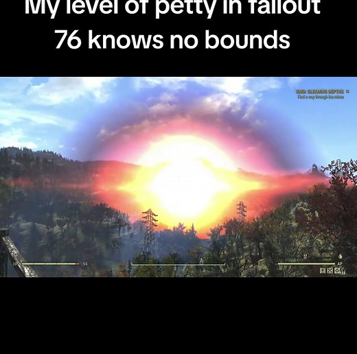 The Ultimate Level of Petty in Fallout 76
