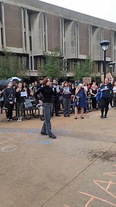 71K views · 1K reactions | Former WCSB 89.3 Cleveland programmers and community members gathered at a silent protest, followed by group chants, today at Cleveland State University. The protest followed the school's apparently abrupt end to its nearly 50-year-old college radio station's existing programming. On Friday, CSU transferred WCSB operations to Ideastream for a full-time jazz station, JazzNEO. | Cleveland Magazine | Facebook