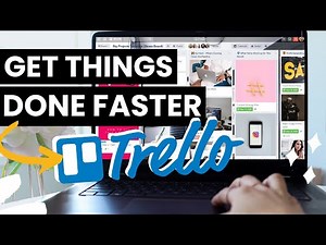 TRELLO TUTORIAL: 5 Basic Steps to NAIL Your Workflow (For Beginners) | BEST Productivity Workflow