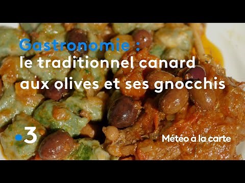 Gastronomy: traditional duck with olives - Weather forecast
