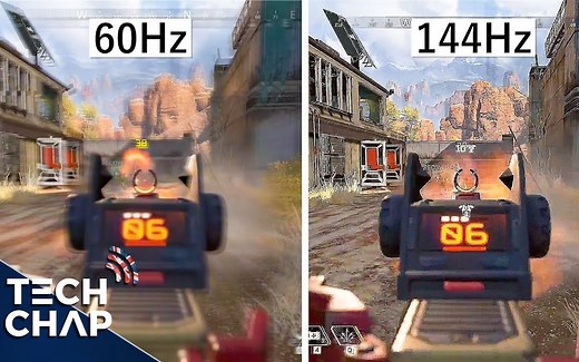 60hz vs 144hz vs 240hz 高刷新率显示器的真相！