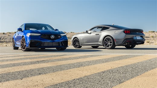 2024 Acura Integra Type S vs. Ford Mustang EcoBoost High Performance Package: High-Contrast Contest