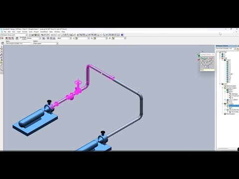 S3D PIPE ROUTING BASIC AND HOW TO START PIPING