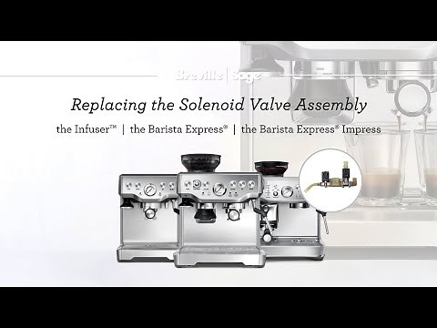 Replacing the Solenoid Assembly - the Infuser | the Barista Express | the Barista Express Impress