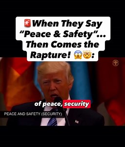 The Bible warns that when the world begins to cry “peace and safety,” sudden destruction will follow — and the Rapture will take place. ⚡ We are witnessing global calls for unity and peace like never before… could this be the final prophetic sign before Christ returns? 🔥 Watch this powerful revelation and prepare your heart for what’s coming. This is not fear — it’s truth revealed through prophecy and scripture. #EndTimesProphecy #Rapture #BibleTruth #TheEndTimes | The End Times