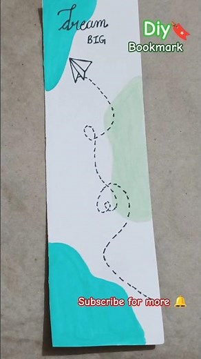 DIY Bookmark Day 29 | Aesthetic & Easy Bookmark Idea | Creative Bookmark Tutorial