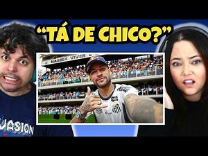 Dia de jogo (o que você não vê na TV) NEYMAR PESOU NA PIADA? (Neymar Jr) // REACT