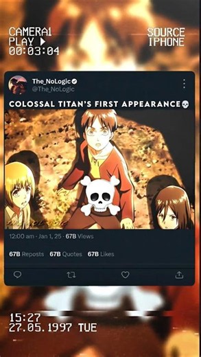Everyone Was Shocked by the Colossal Titan 💀