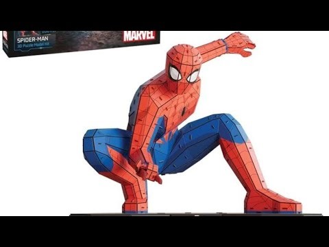 New Spin Master Marvel 4D Build Spider Man Model Kit revealed preorder info
