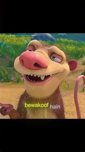 😂 Sid Funny Moment | Ice Age Best Scene#iceage #sid #cartoonclips #funnycartoon #animatedmovie