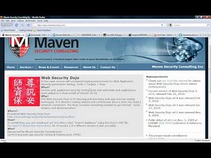 Installing Web Security Dojo with VirtualBox