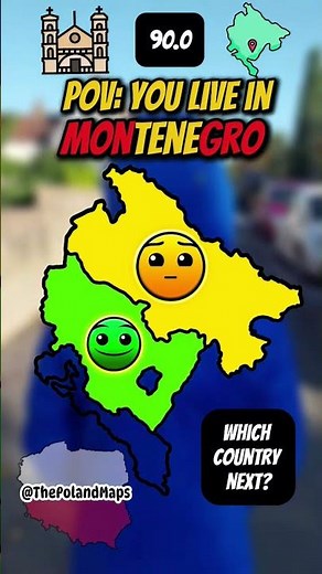 POV: You live in Montenegro 🇲🇪 #mapping #mapper #europe