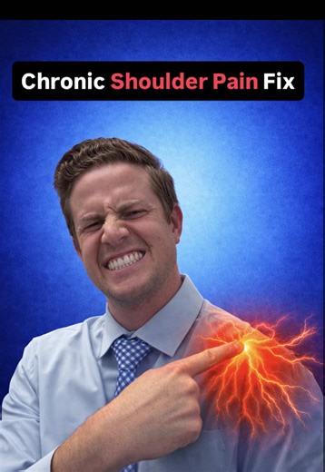 🔥 Chronic Shoulder Pain Fix I find that chronic shoulder pain almost always have some neck involvement, especially if it won’t go away! Fix the neck = Fix the shoulder! 👉 Start Here: 1. Reduce neck tension Chin Tucks 30 reps, 2 sets This is a good quick fix, but want to fix it for life? ✅ DM me “FIX” and you’ll get a FREE Shoulder Pain Fix Demo as well as access to my Pain Relief Group - The Apex Recovery Lab! ☑️ DIY 👉 Link in my bio! #shoulderpainrelief #shoulderpain #shoulderpainexercises #