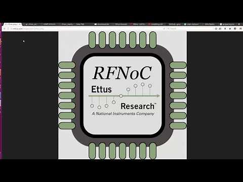 RFNoC Getting Started Video Tutorial