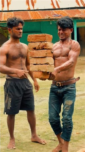 I have lifted 6 bricks in my hand #izhaarfitness #foryoupage🏋️‍♀️ #viralchallenge #gymworkout