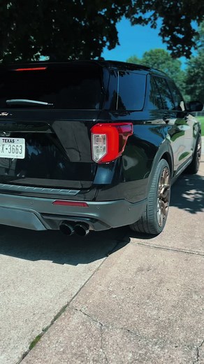 When I say, “Why don’t you take the Explorer? It’s already parked in the driveway!” What I actually mean is, “Go ahead and take the Explorer, I’m excited to capture that exhaust sound on camera!” 😅 If you want your Explorer to sound the same, head over to Thermal R&D and use code TylerClark for the exhaust, then head to @CV Fabrication and use code TYLERCLARK1 for the downpipes! 😎 #explorerst #fordexplorer #ecoboost #ford #fordperformance #fyp #carsoftiktok #trucksoftiktok #exhaust #coldstart 