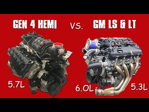 JUNKYARD GEN 4 HEMI VS LS & LT (MOPAR VS GM)