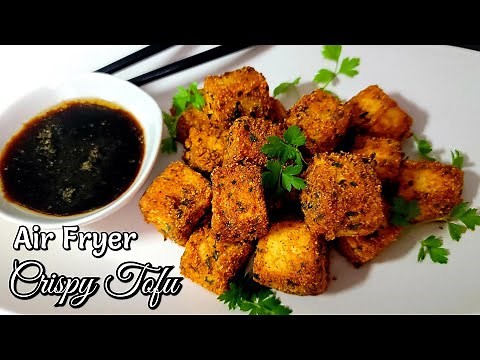 Air fryer tofu recipe / How to cook tofu in air fryer