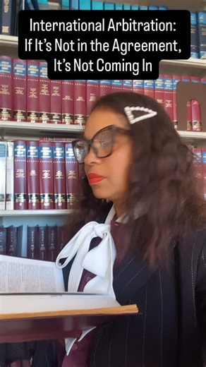 ARBITRATION Arbitration isn’t casual, and it isn’t automatic. If you want it to apply, it must be clearly written into the agreement with precision. There are rules, procedures, and limits, which is exactly why arbitration is often a wise choice for international business disputes. That same structure also works powerfully for local business matters when parties want efficiency, predictability, and enforceability. Arbitration works, but only when it’s done right. #Arbitration #InternationalArbit