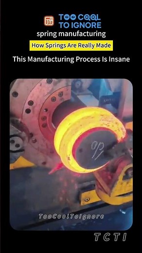 How Springs Are Really Made,This Manufacturing Process Is Insane