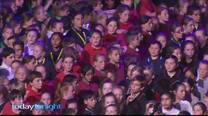 Thousands of little voices, one giant sound... One Big Voice is at Perth Arena, Friday night. http://onebigvoice.com.au/ | Today Tonight