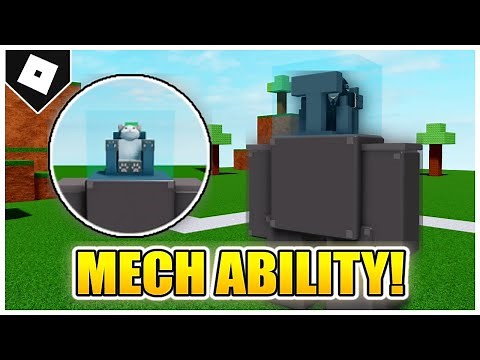 Ability Wars - How to get MECH ABILITY + "MACHINIST" BADGE! [ROBLOX]
