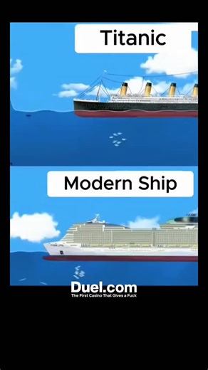 explaining on Instagram: "🌊 Normal Ship vs. Titanic: The Storm Survival! 😱⚡ ..How do modern ships stack up against the legendary Titanic when monster storms hit? From design to durability, we’re diving into what separates today’s vessels from the 1912 icon. The final clip will shock you!..🚢 Titanic: Massive but flawed—no watertight top compartments ..🛳️ Modern Ships: Reinforced hulls, advanced stability systems 🌪️ ..Storm Survival: Today’s tech tracks storms, Titanic relied on lookouts 😵 .