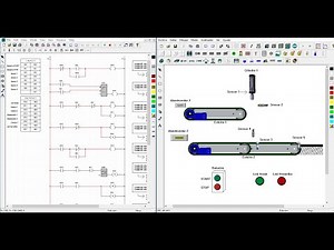 Cortador de Chapas | Programação Ladder | CADe SIMU | PC SIMU | Automação de Sistemas (ECA707)