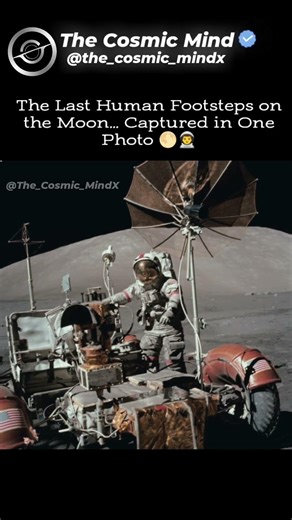 Apollo 17 Moon Landing 🚀 Gene Cernan and the Lunar Rover on the Moon