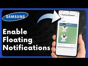 How to Set Up Floating Notifications on Samsung Phone | Smart Pop-Up View Guide