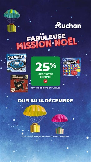  Mission de Noël : trouvez son jouet est un jeu d'enfant ! Profitez de nos offres à prix canon  | Auchan | Facebook