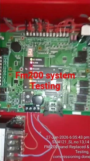 fm200 system manual release testing