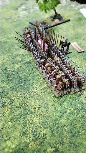 15mm 30 Years War wargaming battle in full swing!