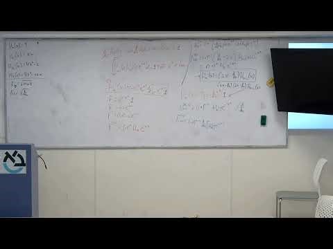 Quantum Mechanics I Ex. 86311-06