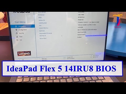 IdeaPad Flex 5 14IRU8 - How To Enter Bios (UEFI) & Boot Menu Options