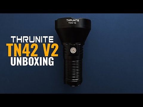 Unboxing the ThruNite TN42 V2! New Throw Light Champion?!