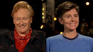 #CONAN Highlight: Our good friend Tig Notaro flew all the way across the country to bid farewell to Conan's show. | Team Coco