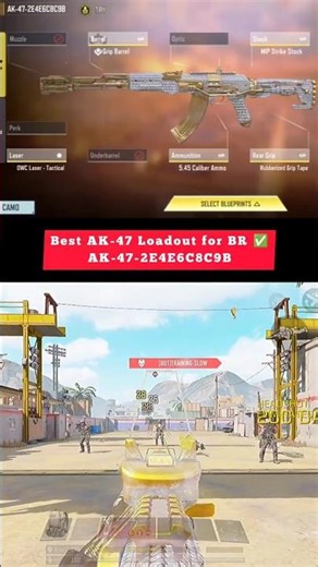 Best AK-47 [Frostbrand] 🔥 Loadout for BR ✅ | Best Assault Rifle Gunsmith & Attachments | COD Mobile