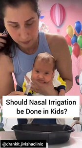 Jivisha Clinic | Have you ever tried this nasal flushing technique in your child? #kids #health #children #child #parents #childdoctor #childhealth #nasalspray | Instagram