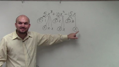 Learn how to factor out the GCF using a factor tree
