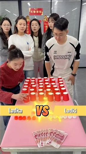 लड़का vs लड़की😱आखिरी में कौन जीता ~ mini wood toy /wood workingart skill / wood / hand crafts#shorts