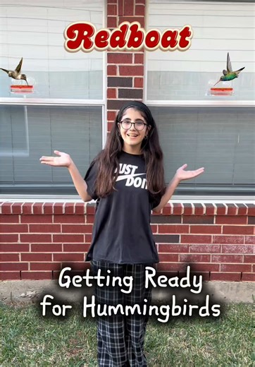 My daughter’s new hummingbird feeder… now we’re waiting for our tiny visitors 🐦✨ We set up the Redboat 2-Pack Window Hummingbird Feeder step by step — quick, easy, and secure. Strong suction cups, simple refill, and a clear design for close-up bird watching. Our window is officially ready 🪟🐦 ❤️ Huge thanks to Redboat and @Goodluck Tableware for this beautiful and thoughtful feeder — such a fun way to bring nature closer at home. 🔗 Shop here or tap the link in my Linktree: https://www.amazon.