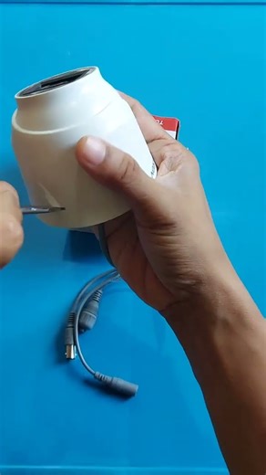 OPENING a Hikvision Dome Camera in SECONDS! ⏱️🤯 #cctvinstallation #securitycamera #hikvision