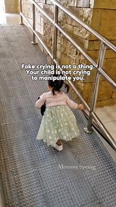 1.3M views · 7.8K reactions | Fake crying is not manipulation. It's a way of communicating a need. Kid's brain is still developing, they don't yet have the language or impluse control to say what they actually need. #crying #child #parenthood #parenting #parentinglife #parentingtips #Relationship #family #Love #godslove #GodsGift | Mommy Sprang C | Facebook