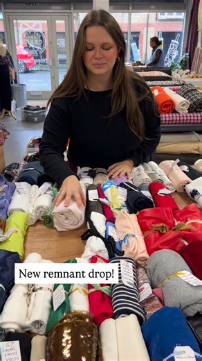 Our shelves are overflowing with hundreds of new designer deadstock fabric remnants! We’ve been busy packing all your orders in the studio, but there’s still loads to browse online and in the shop! 💥#deadstockfabric #memadeeveryday #designerfabric #handmadewardrobe #sewistsofinstagram | The New Craft House