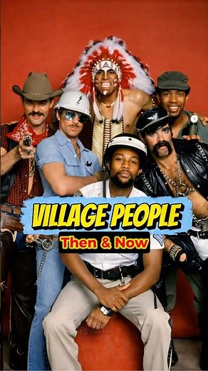 Village People Member Then and Now #villagepeople #70smusic