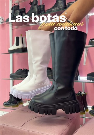 Las botas perfectas, para combinar con todo✨🥰 nuestras botas obrero son más de lo que podemos pedir hermosas, cómodas y llenas de mucho estilo😍 #botas #moda #tendencia #botasfemininas