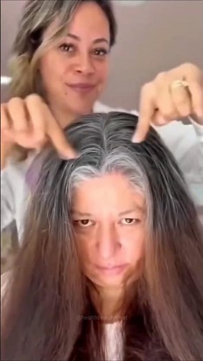 Turn White Hair Into Black Naturally At Home | Natural Black Hair Dye, Black Hair Tips #blackhair